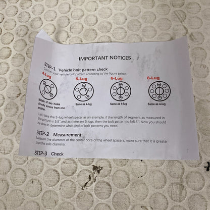 KAX 5x4.5 Hub-Centric Wheel Spacers 20mm 60.1mm Bore for Toyota Lexus Scion