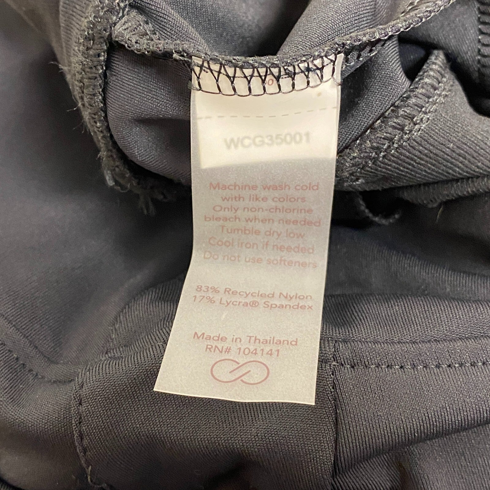 Calia Womens Front Leg Slit Pant Pure Black Ankle Solid Stylish WCG35001