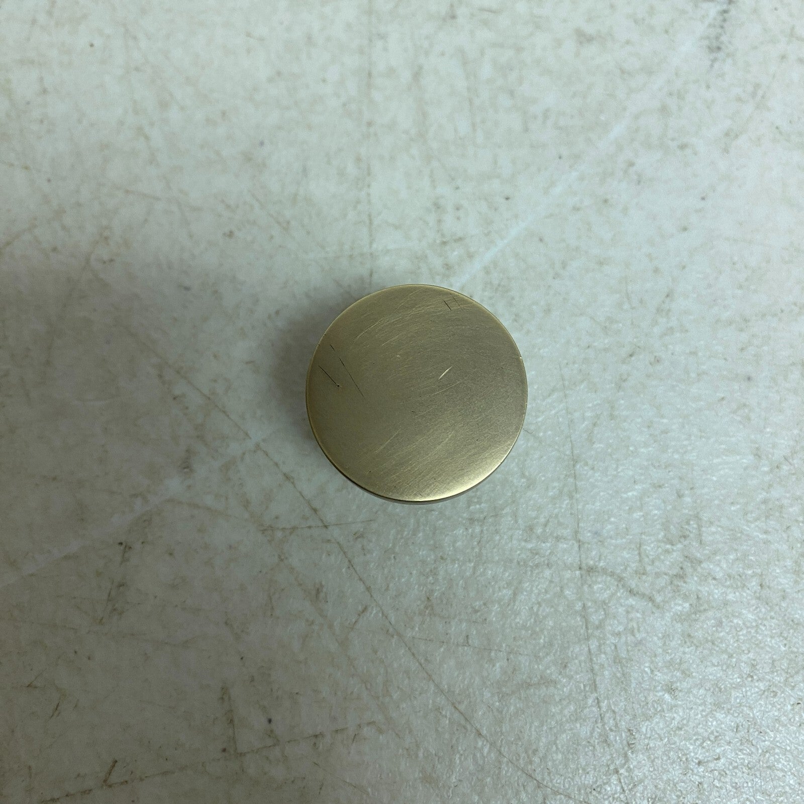SIGNATURE HARDWARE Orvin Solid Brass Cabinet Knob SH551073AB