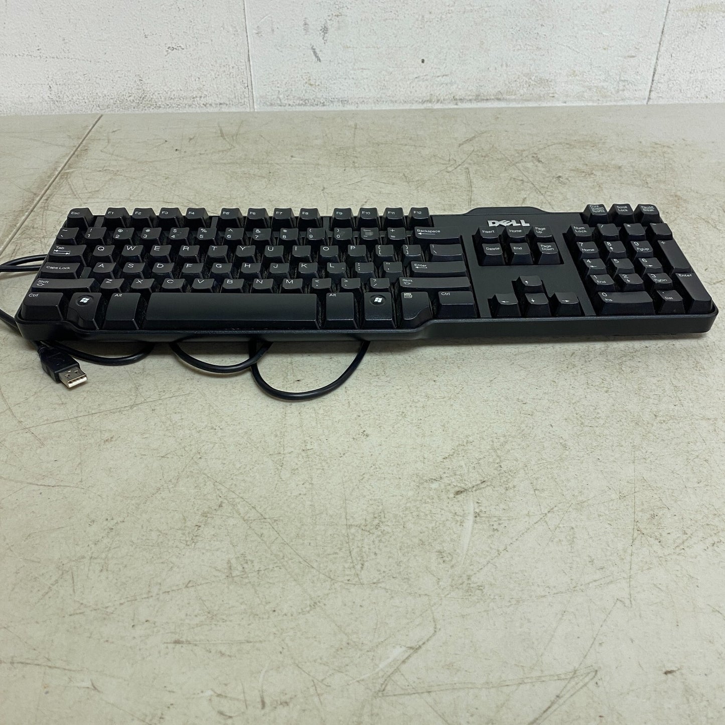 Dell USB Enhanced Slim Wired Black Keyboard with stands SK-8115