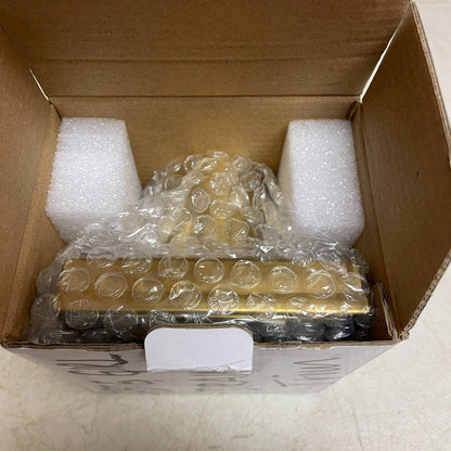 Signature Hardware 4" Cohen Square Tile-In Shower Drain - Brushed Gold