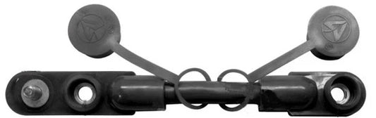 Automann Overmolded Battery Harness 2/0 Gauge 7″ Black Heavy-Duty 178.2020BK