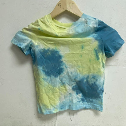 DSG Boy's SS Tee Blotchy Tie Dye Sunny Blue/Dreamy Btd Short Sleeve DAB13105