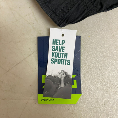 DSG 6" Men's Casual Cotton Short Pure Black Solid  DAM13135