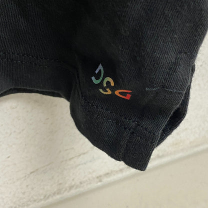 DSG Mens Pride Muscle Tank Sleeveless Black Graphic Print Crew Neck DAM13119