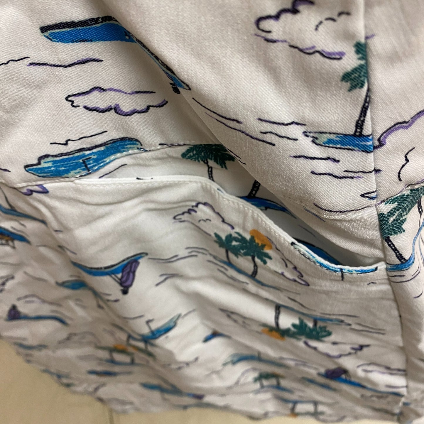 Calia Womens 17" Tummy Control Skort Island Multi Print WGH17430PS23