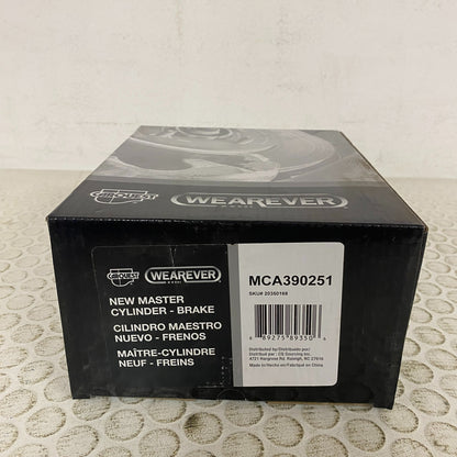 Carquest Wearever Brake Master Cylinder 7/8″ Bore Aluminum Model MCA390251