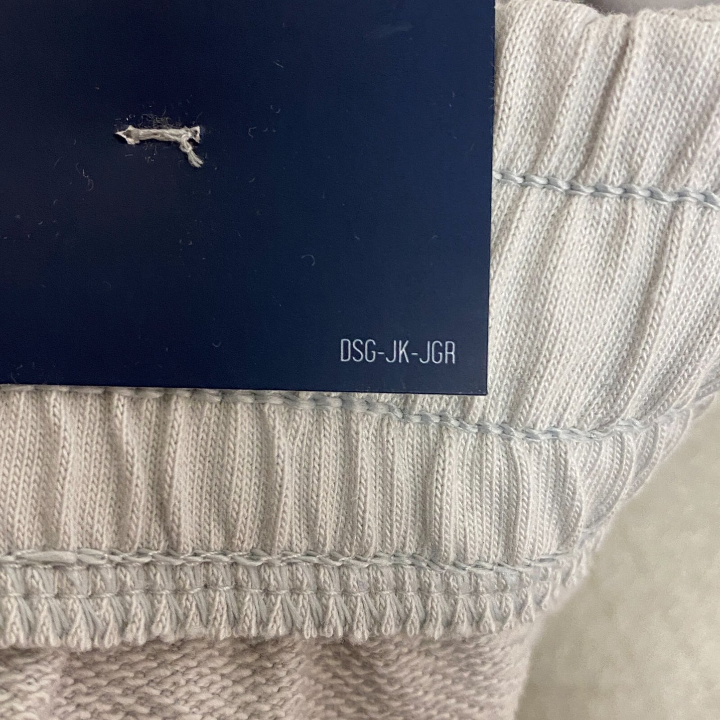 DSG Men's Relaxed Fit French Terry Jogger Light Grey DAM21405VC