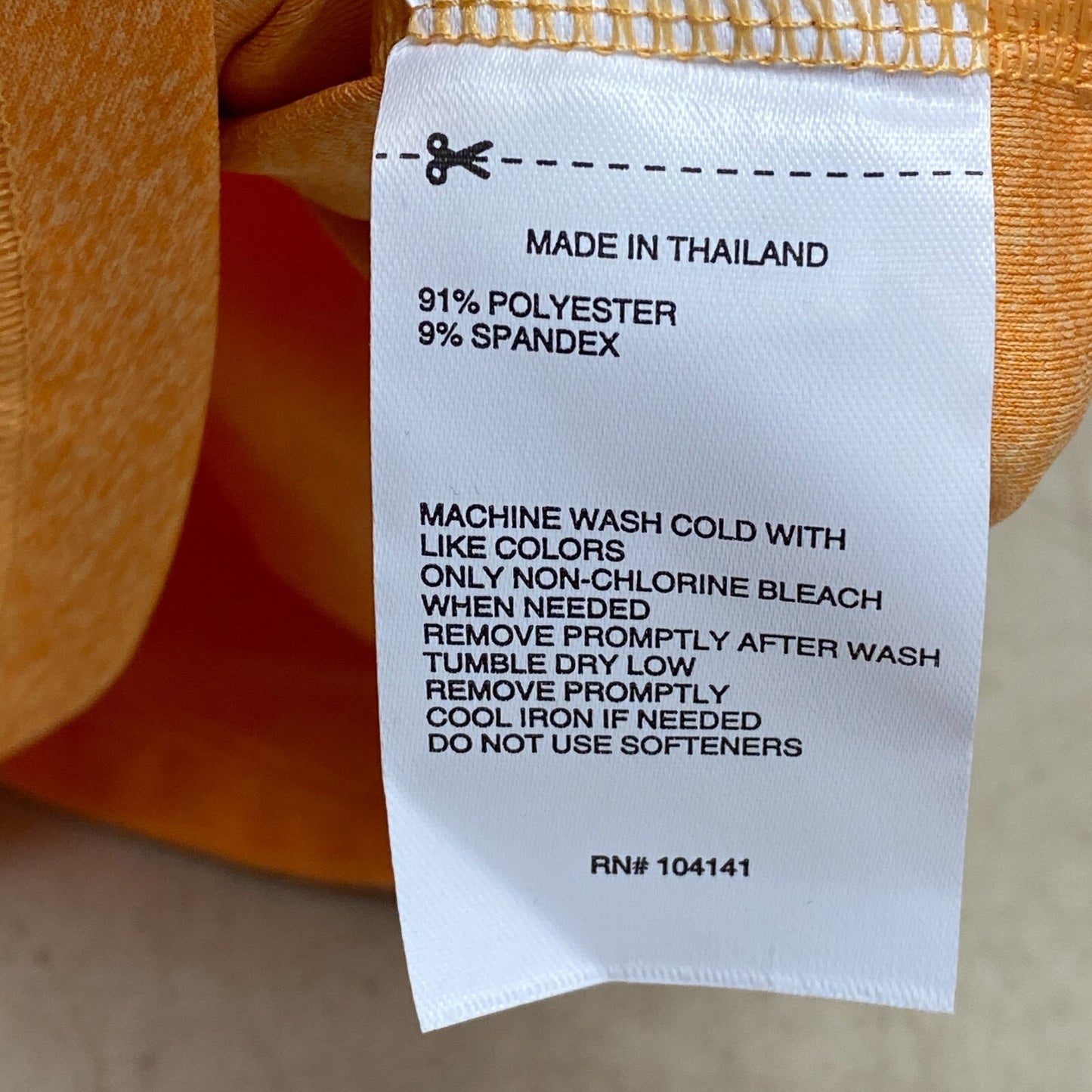 DSG Women's Movement Relaxed Short Sleeve Tee Light Orange Heather DAW13316H