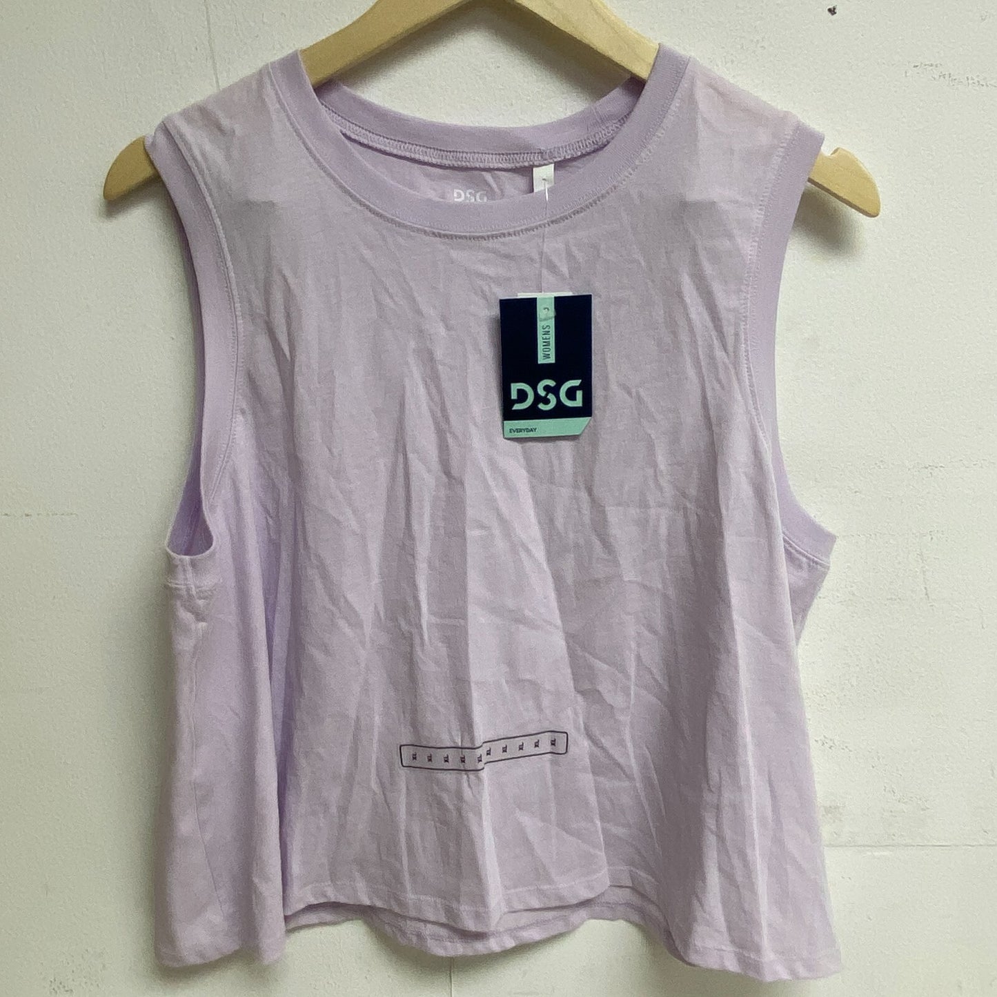 DSG Women's Everyday  Cotton Muscle Relaxed Fit Tank Blooming Lilac DAW13100