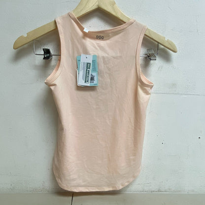 DSG Girl's Graphic Tank Peach Milk Volleyball Sleeveless Graphic Print DAG11103