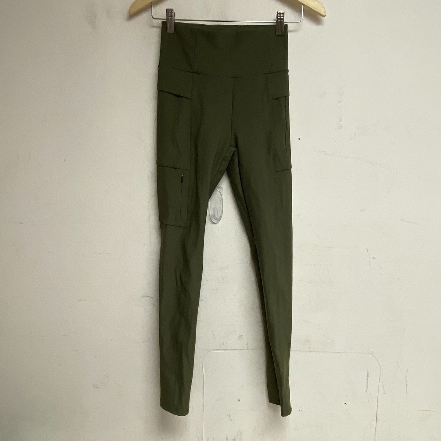 CALIA Women's Street Sculpt Utility High Raise Legging Dark Olive WAX32270VC