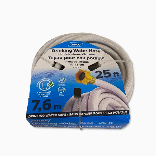 Camco TastePURE 5/8" Drinking Water Hose RV Marine Lead-Free 25ft