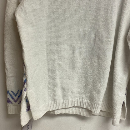 Alfred Dunner Women's Long Sleeve Cable Knit Turtle Neck Sweater Sz PL Color Ivy