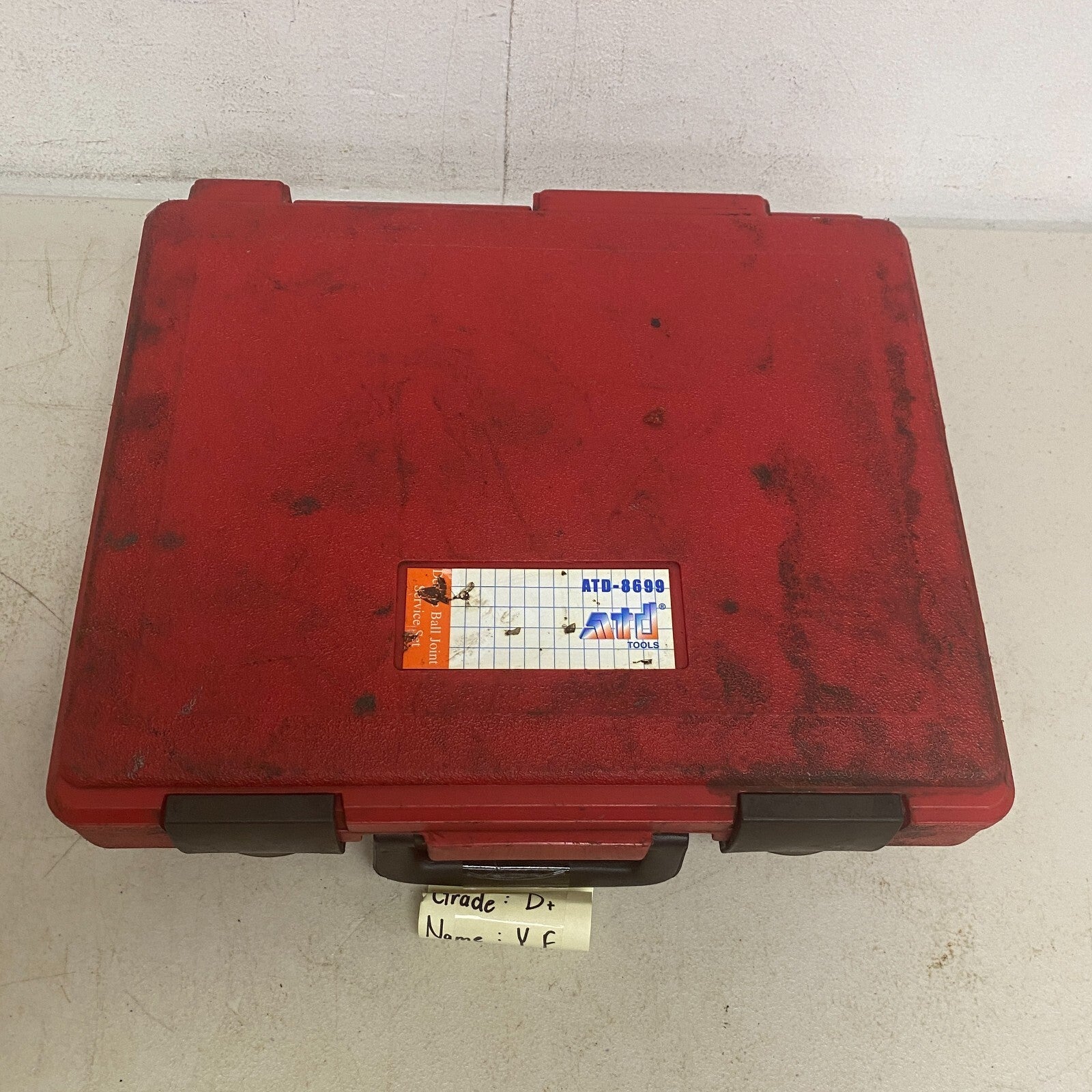 ATD Tools Deluxe Ball Joint Service Set ATD-8699 Used Good