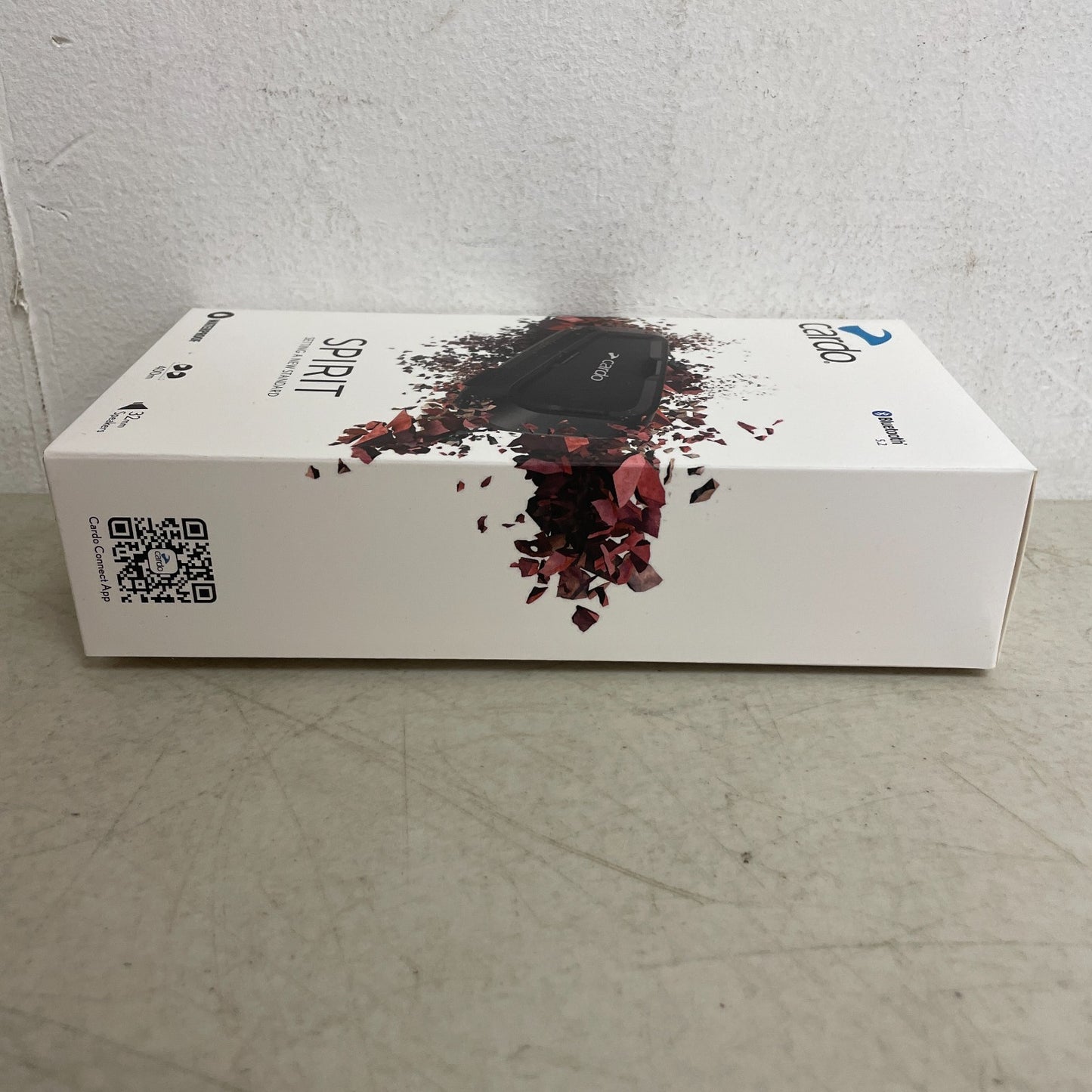 Cardo Spirit Single Bluetooth Motorcycle Intercom IP65 Waterproof SPRT0001