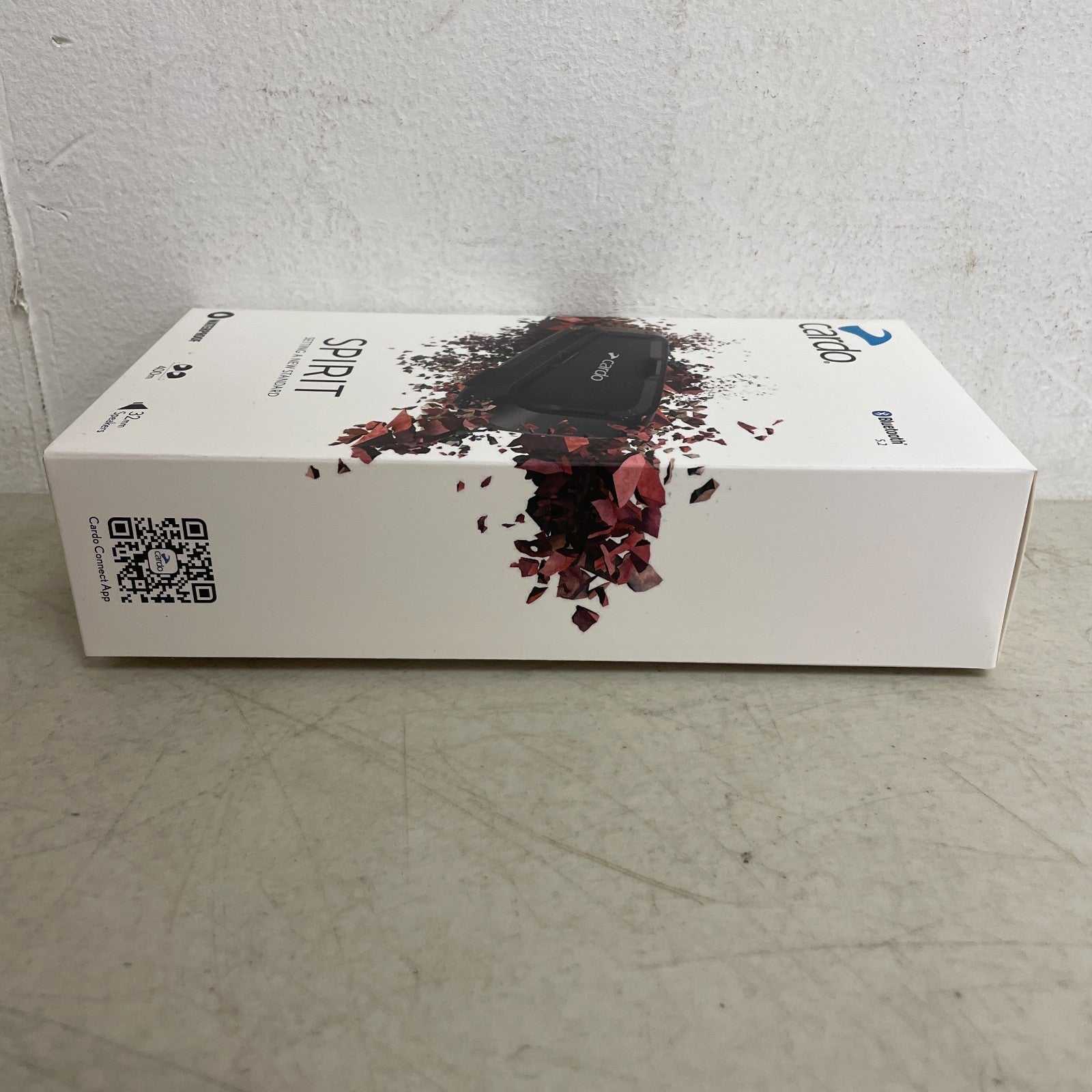 Cardo Spirit Single Bluetooth Motorcycle Intercom IP65 Waterproof SPRT0001