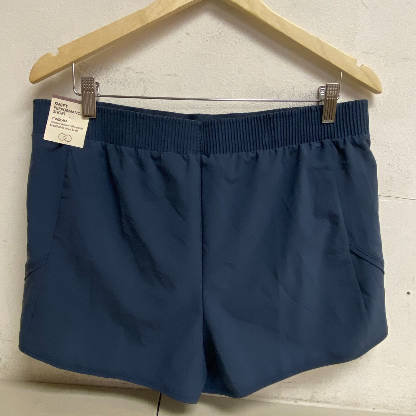 Calia Women's 3" Swift Performance Relaxed Woven Short Ardosia Slate WAX12191FS