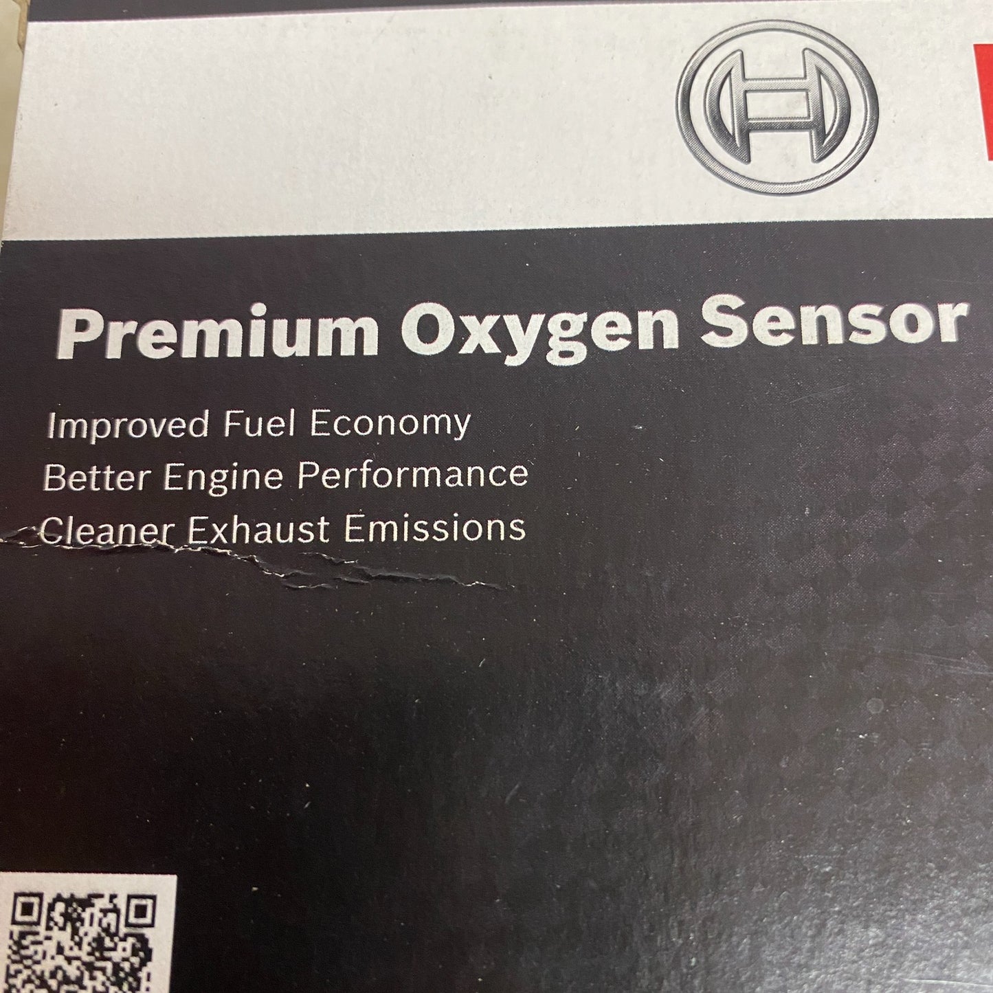 BOSCH OEM Heated Oxygen Sensor Steel Housing 4‑Wire 18 mm Thread 15024