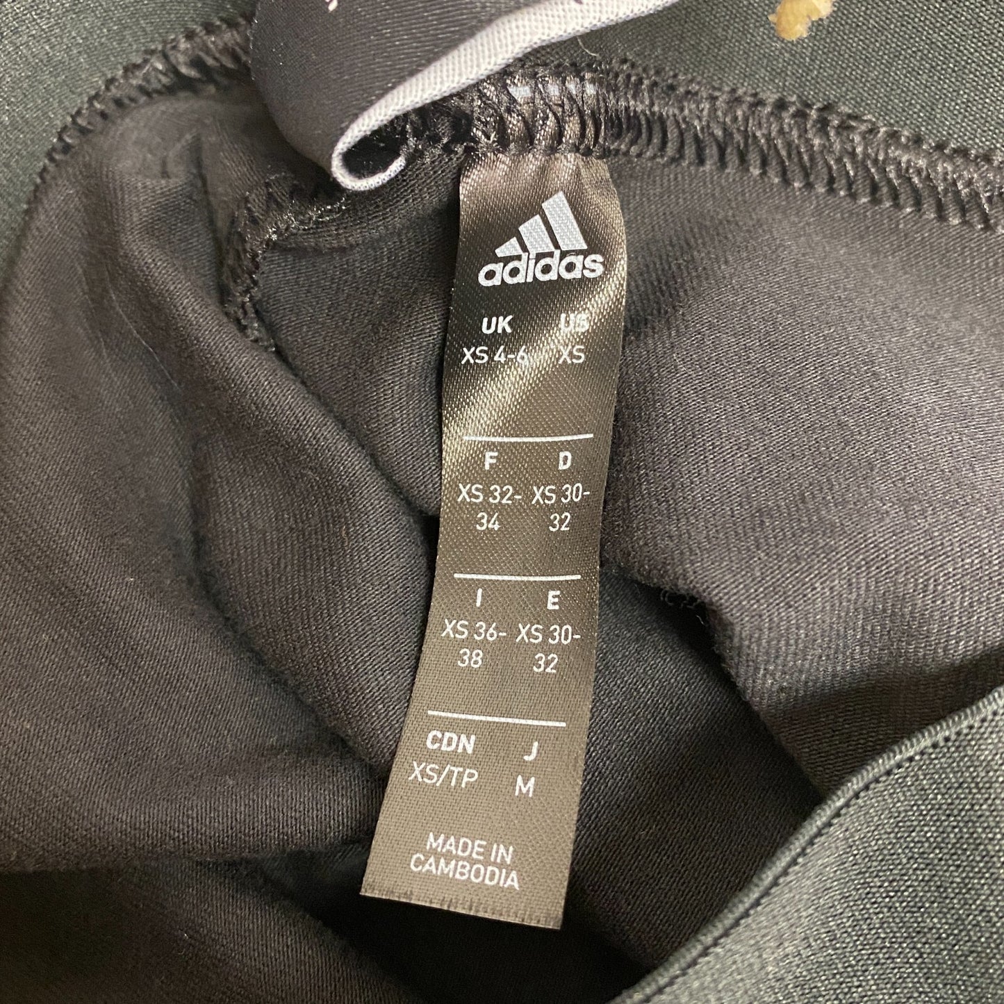 Adidas Compression Shorts Women's XS Color Mono Black Polyester/Spandex