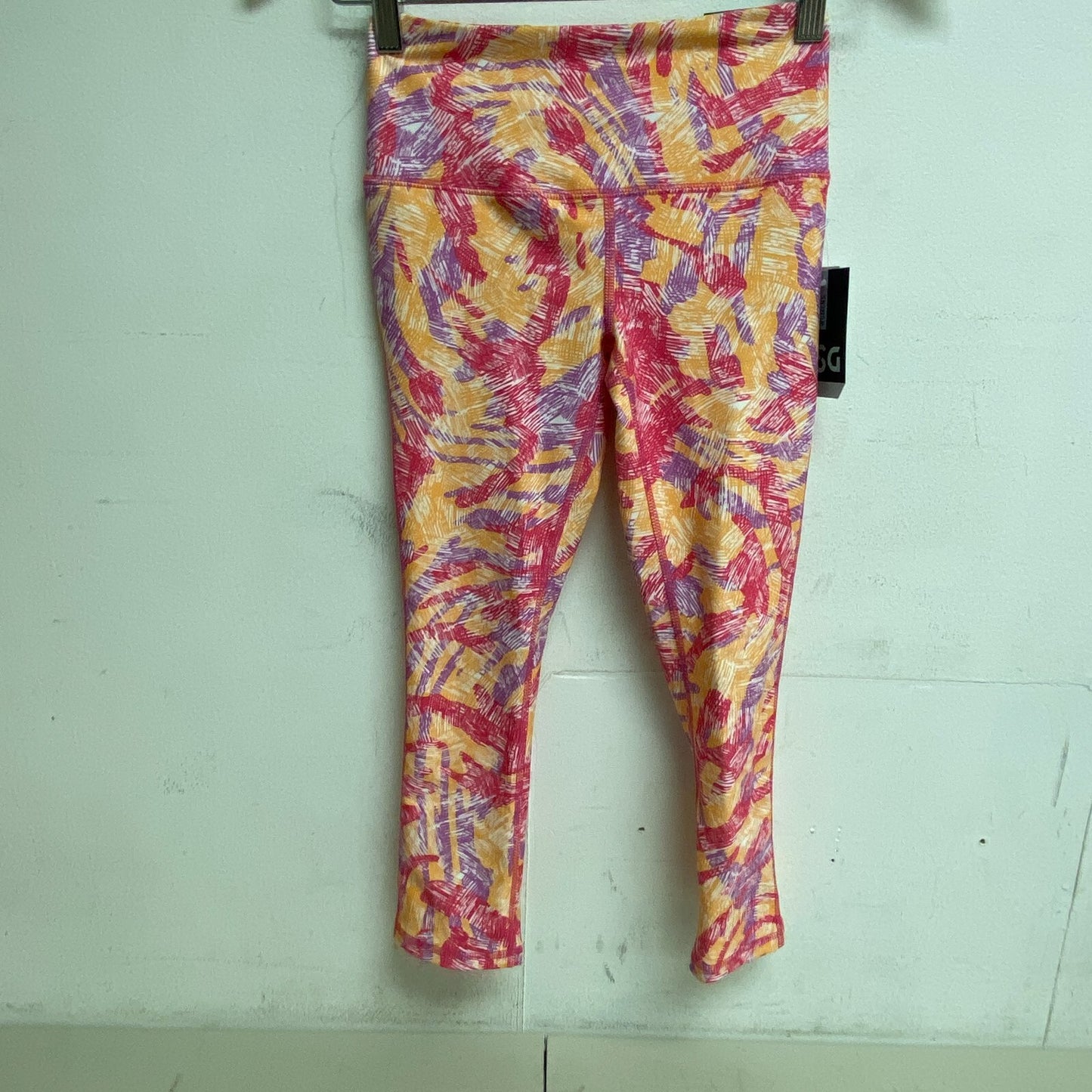 DSG Women's Momentum Capri Abstract Zebra Tangerine Multicolor DAW12304PRT