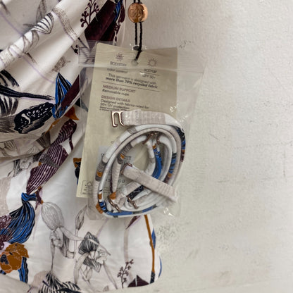 Calia Women's Bikini Top Bandeau Tankini Island Botanical Multi WSA23304PRT