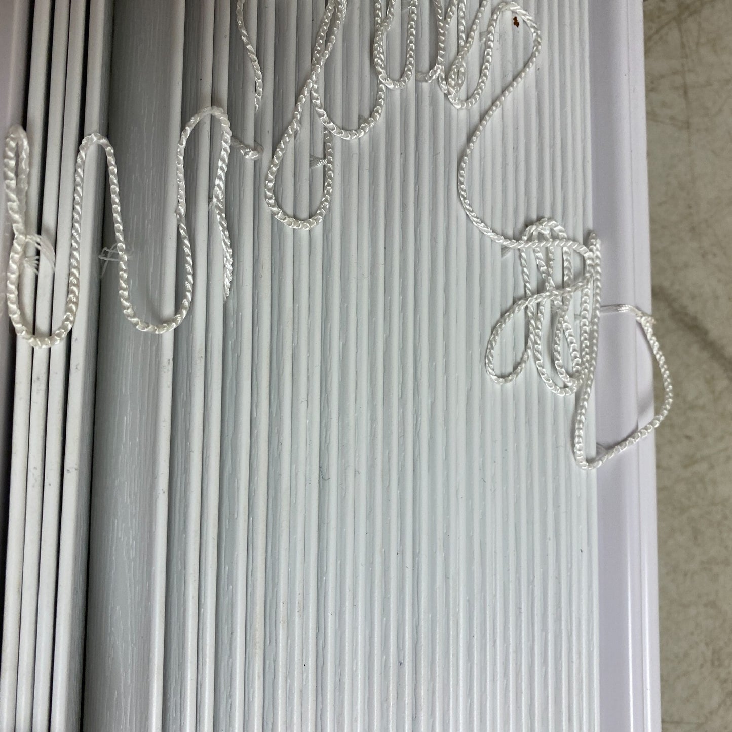 allen + roth 2-in Room Darkening Cordless Faux Wood Blind White 34in x 64in