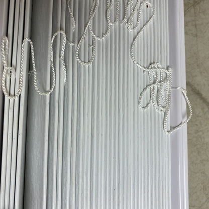 allen + roth 2-in Room Darkening Cordless Faux Wood Blind White 34in x 64in