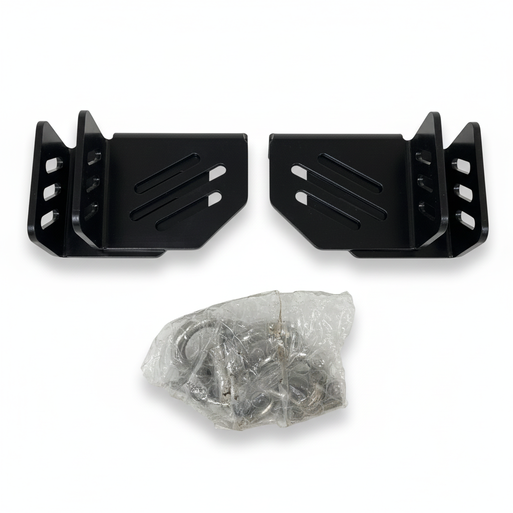 MaxxHaul 50845 Platform Cargo Corner Brackets w/ Anchor Points Rack
