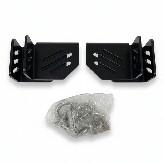 MaxxHaul 50845 Platform Cargo Corner Brackets w/ Anchor Points Rack