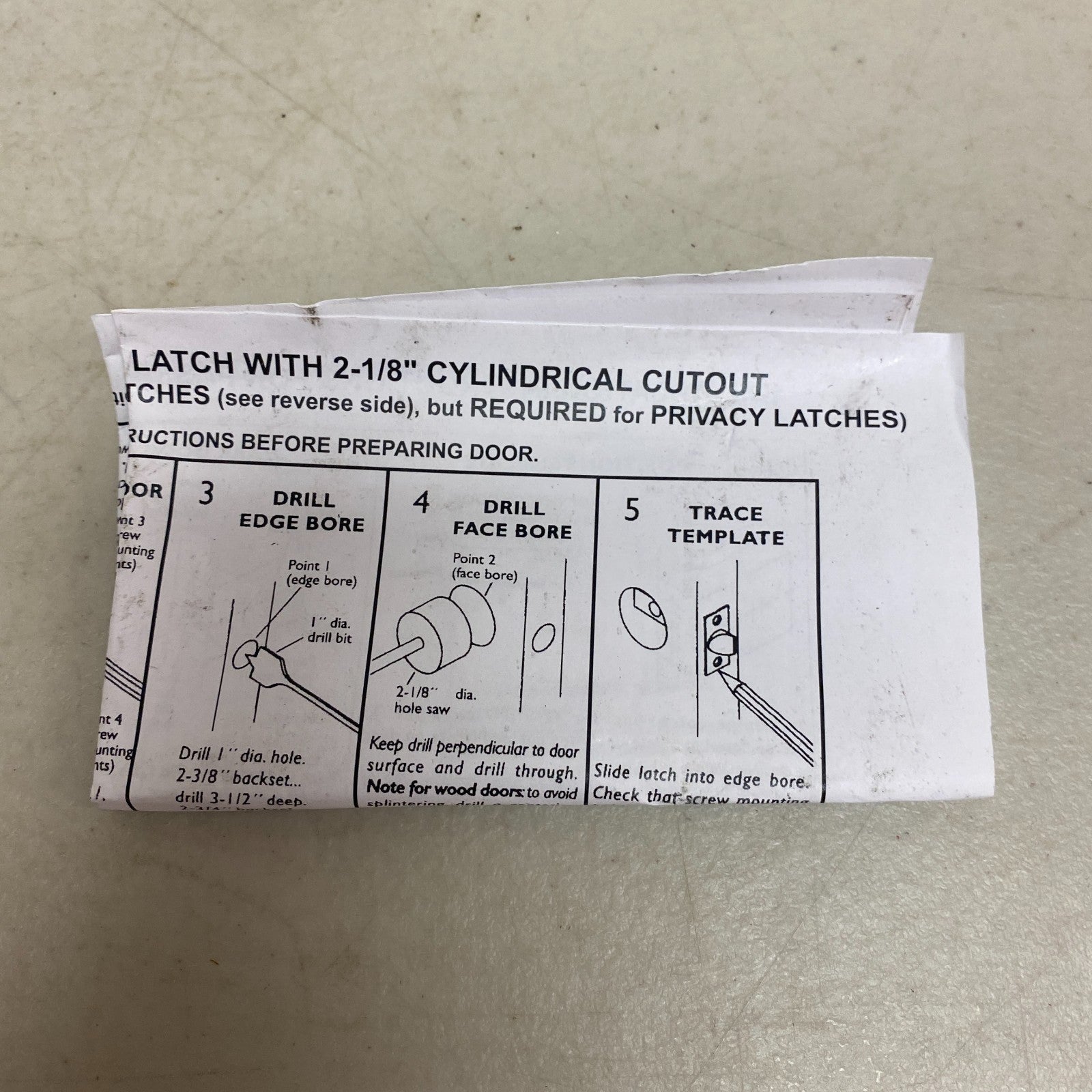 Signature Hardware Passage 2 3/8'' Latch Set