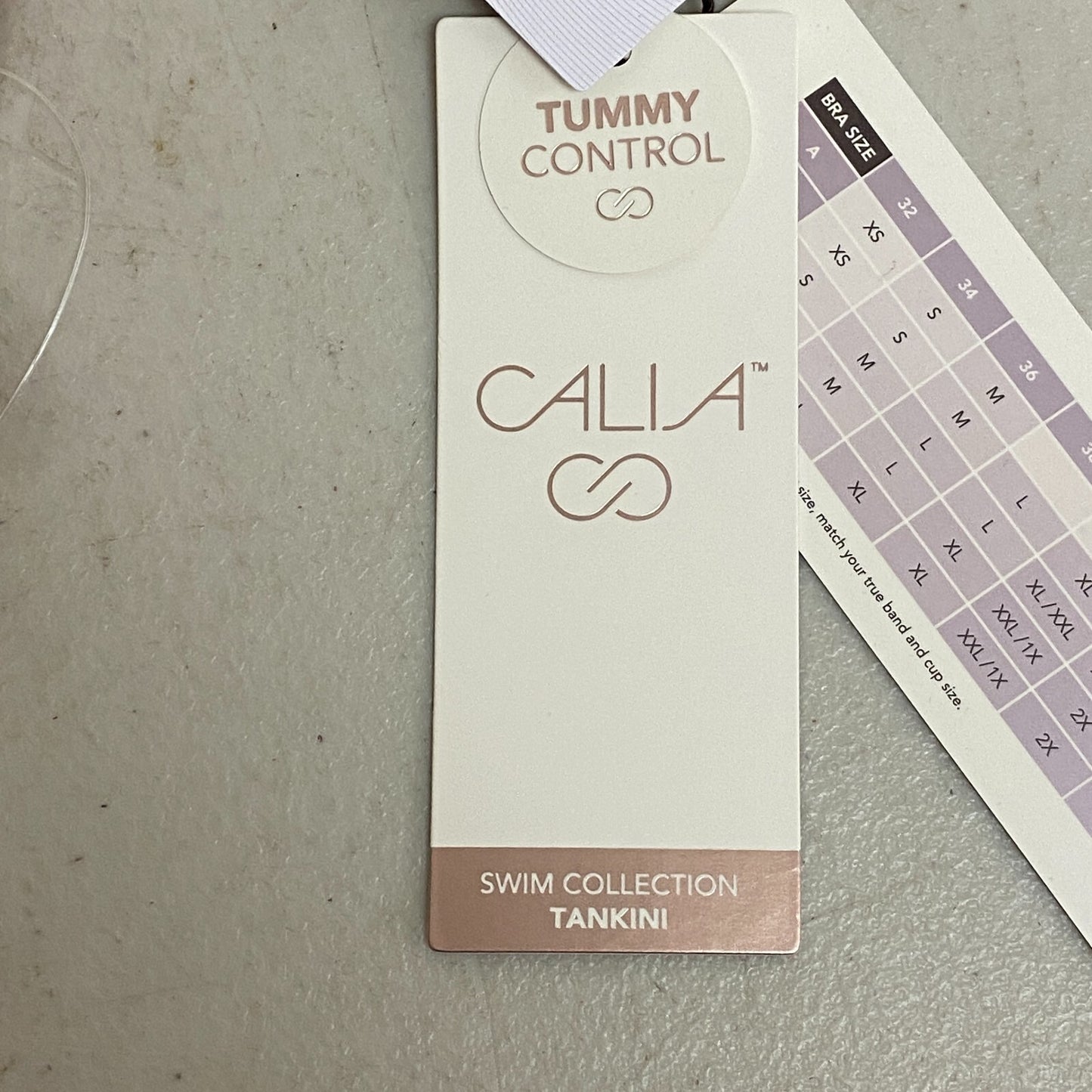 Calia Women's Swim Collection High Support Tankini Patch Work Multi WSA22304PRT