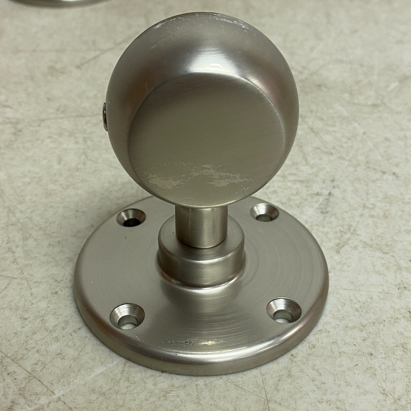 Signature Hardware Grab Bar Bracket - Brushed Nickel 040929-BN