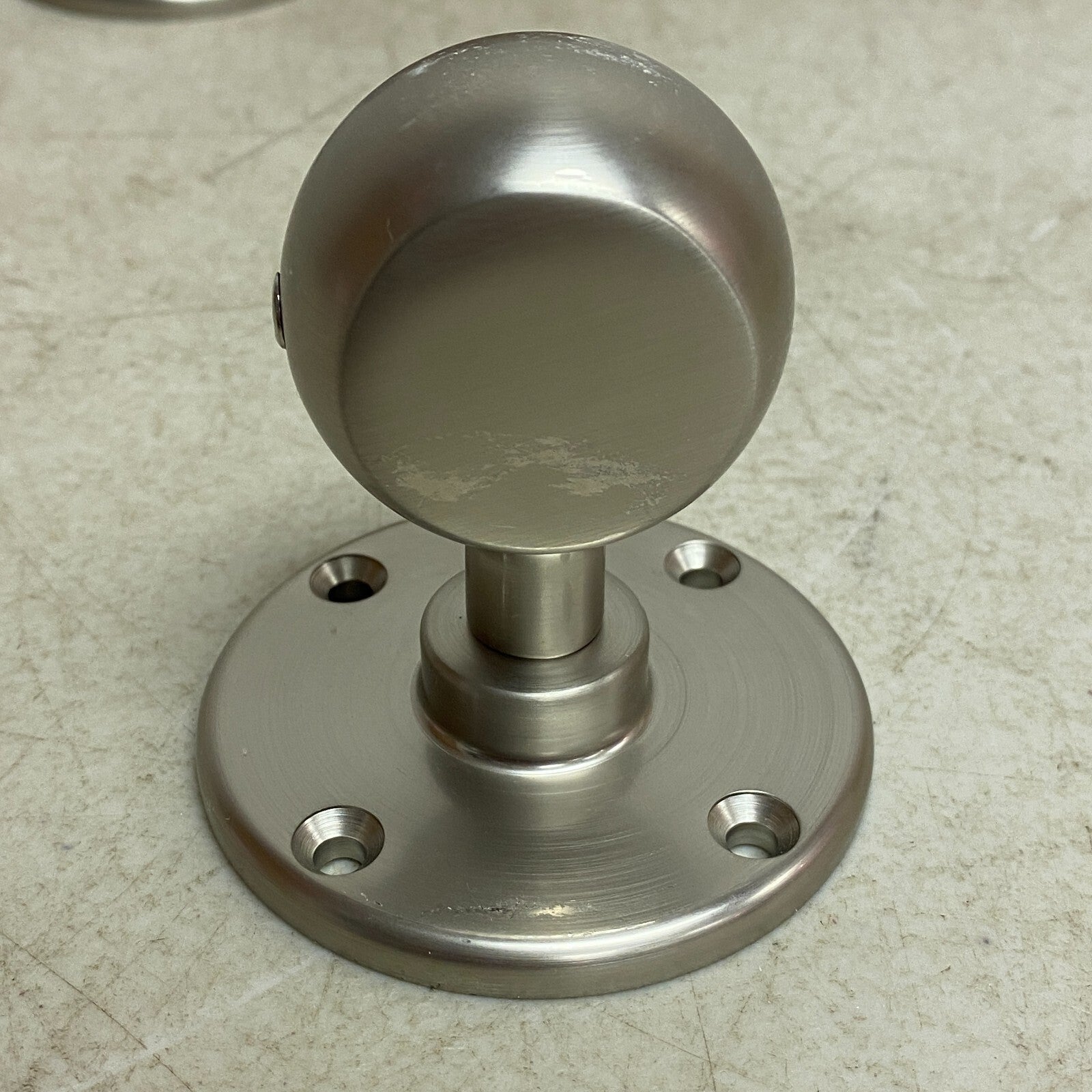 Signature Hardware Grab Bar Bracket - Brushed Nickel 040929-BN