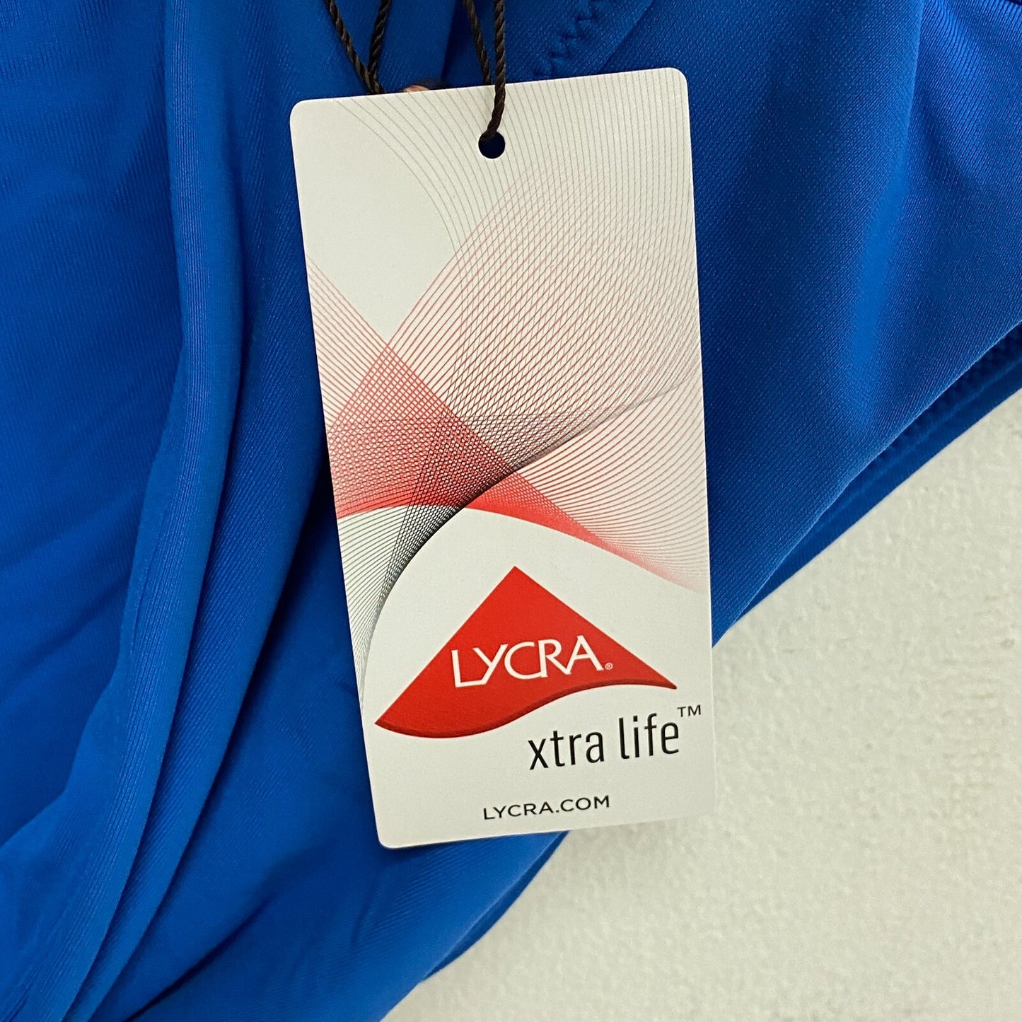 CALIA Women's Swim Collection Mid Rise Boy Short Royal Blue WSA23500 Brand New!