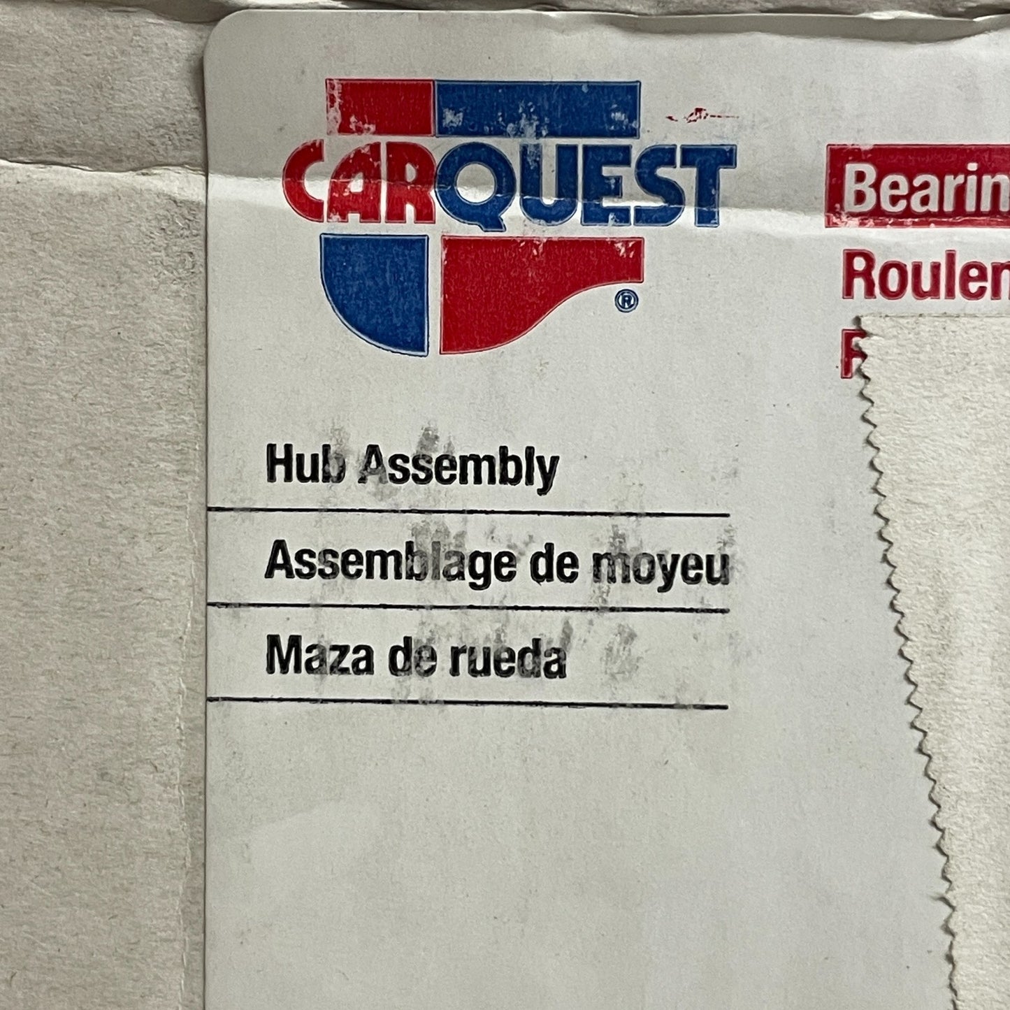 Carquest/DriveWorks NT512150 Rear Wheel Hub & Bearing Assembly Steel