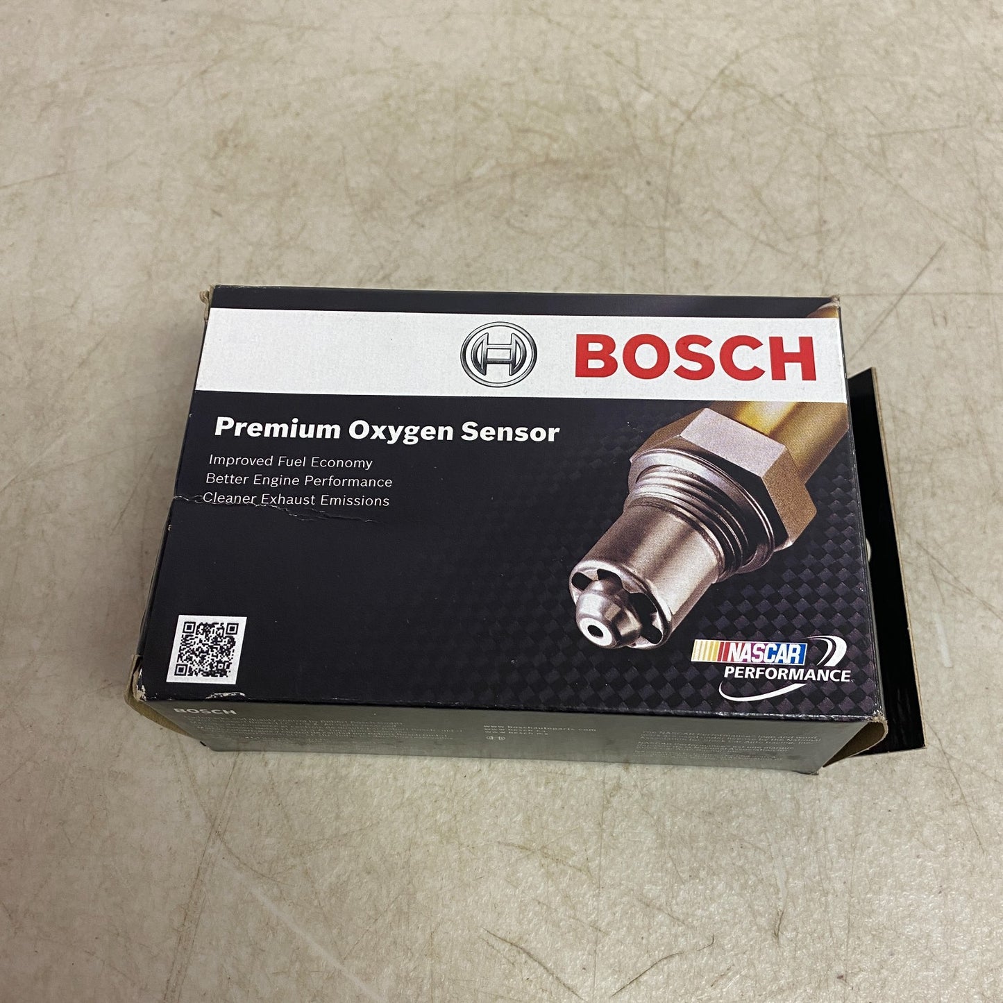 BOSCH OEM Heated Oxygen Sensor Steel Housing 4‑Wire 18 mm Thread 15024