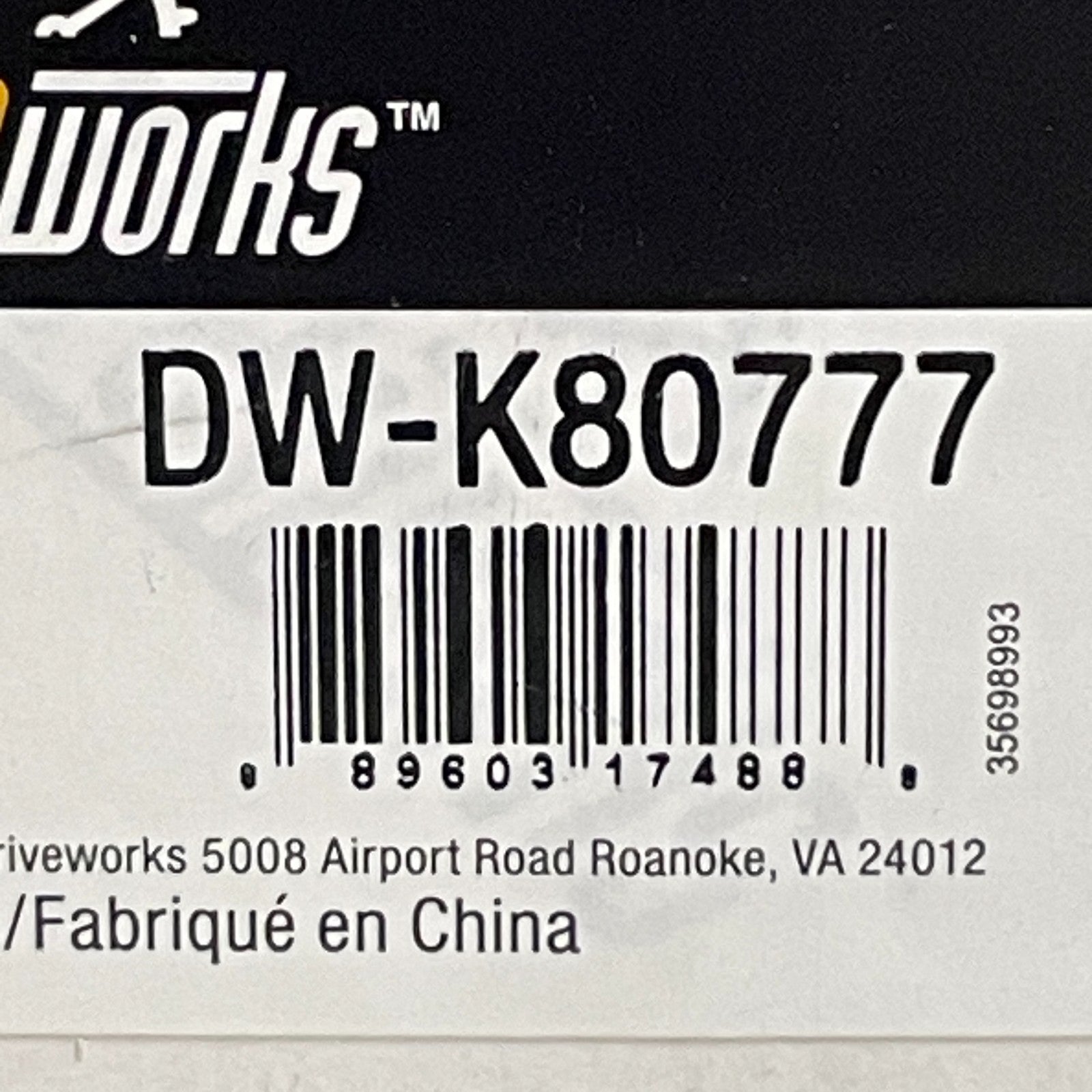 DriveWorks DW-K80777 Front Track Bar Bushing Polyurethane for 03-07 Dodge RAM