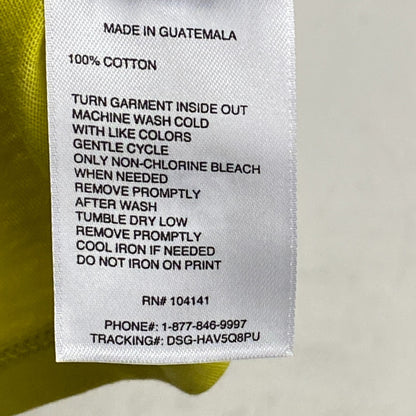 DSG Boys Training Solid Cotton Graphic Tee Warm Olive CITY DUNK DAB21108 New