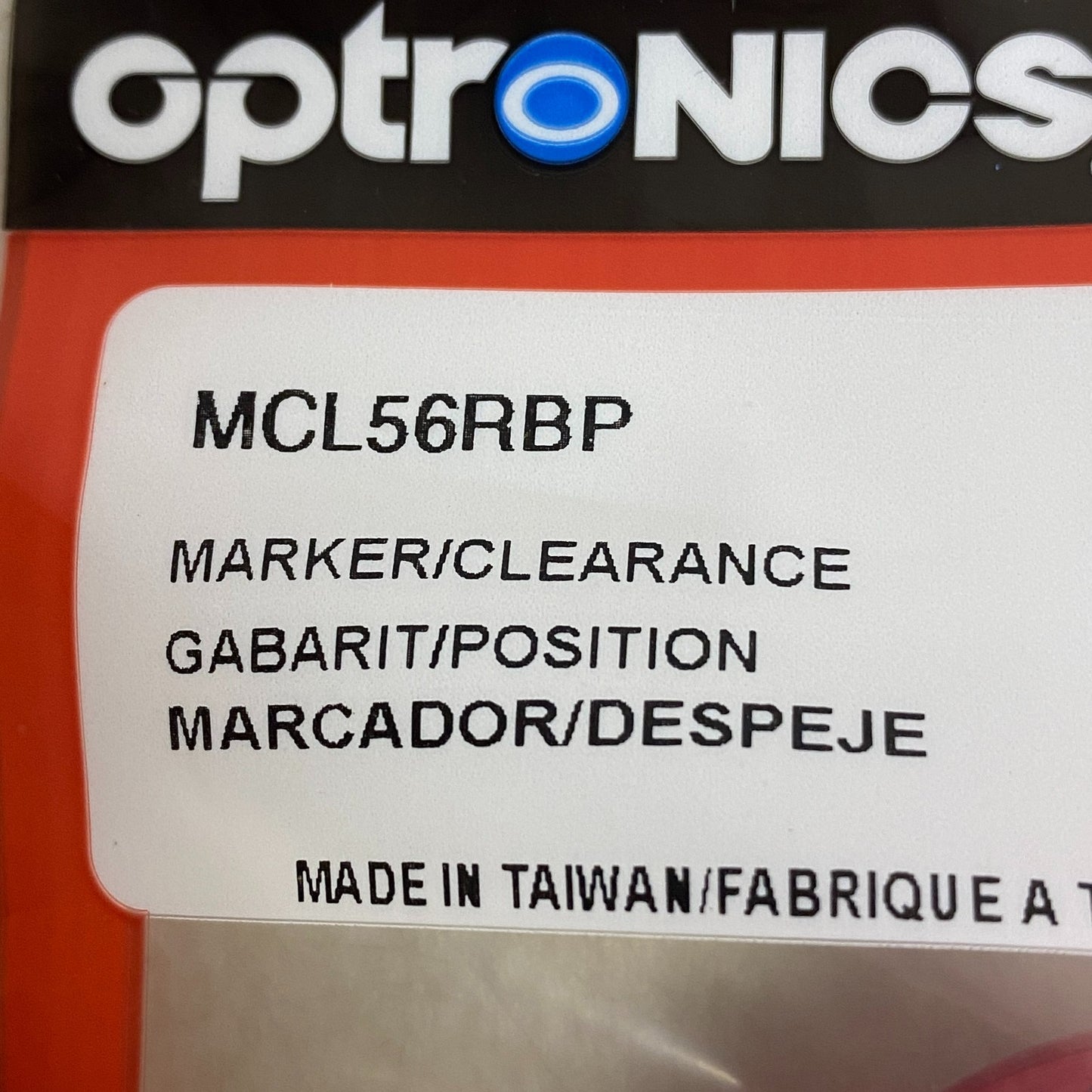 Optronics MCL56RBP 2″ Red LED Marker/Clearance Light Grommet Mount 5 PACK