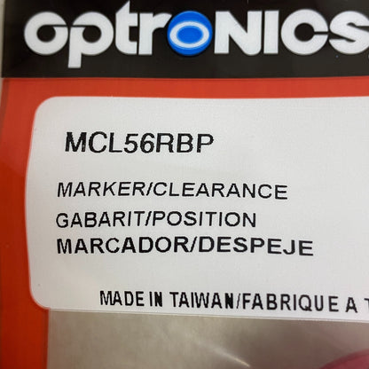 Optronics MCL56RBP 2″ Red LED Marker/Clearance Light Grommet Mount 5 PACK