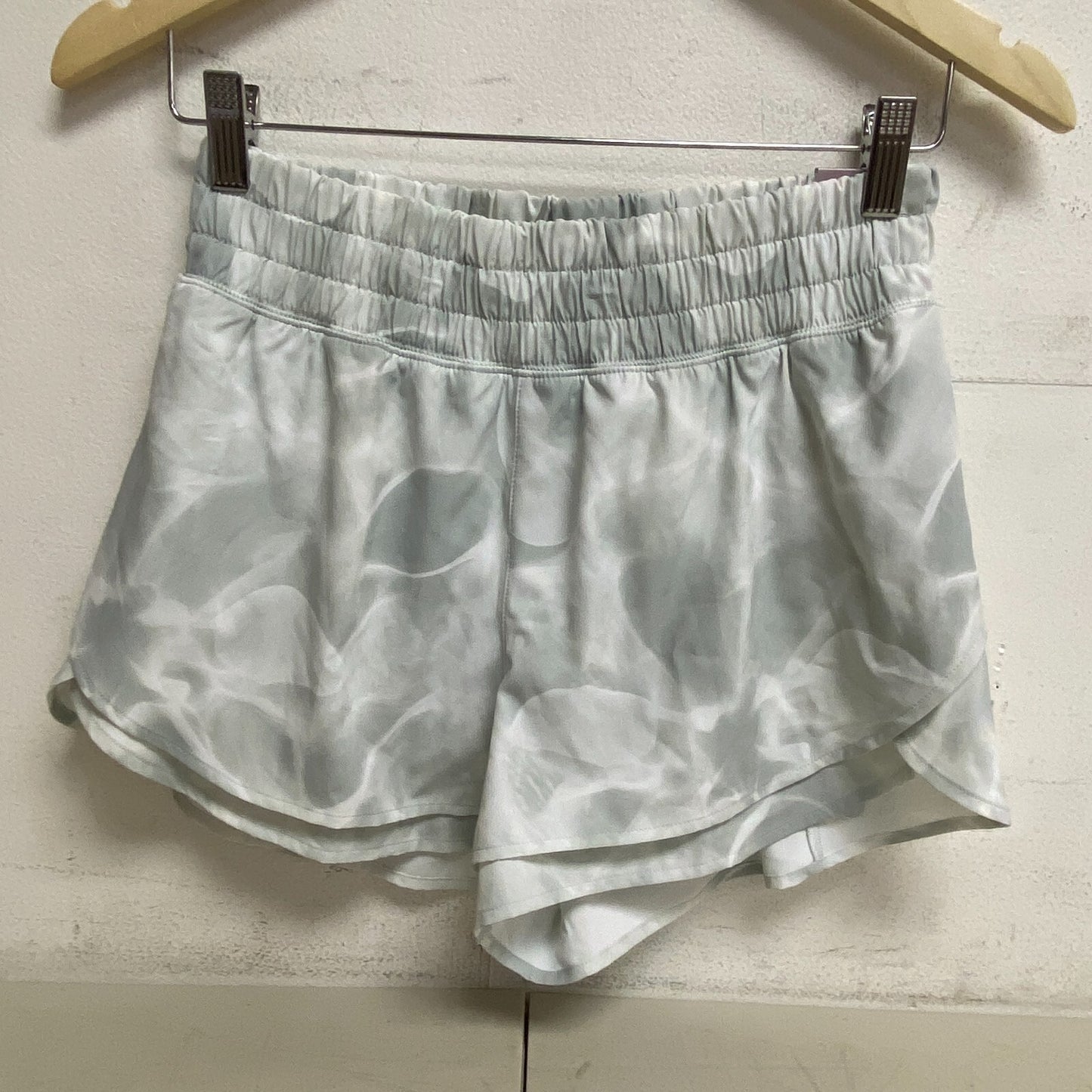 Calia 3" Inseam High Rise Step Up Short Aquatic Coral Light Green WAX12351PRT