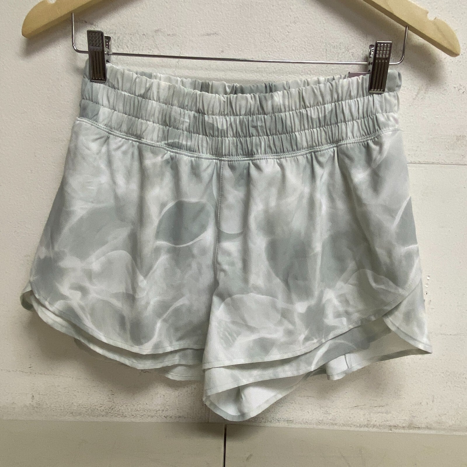 Calia 3" Inseam High Rise Step Up Short Aquatic Coral Light Green WAX12351PRT