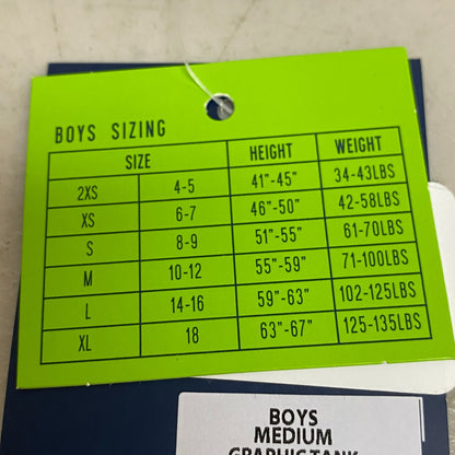 DSG Boys Graphic Tank Pure Black Peace Solid Sleeveless Crew Neck DAB12119