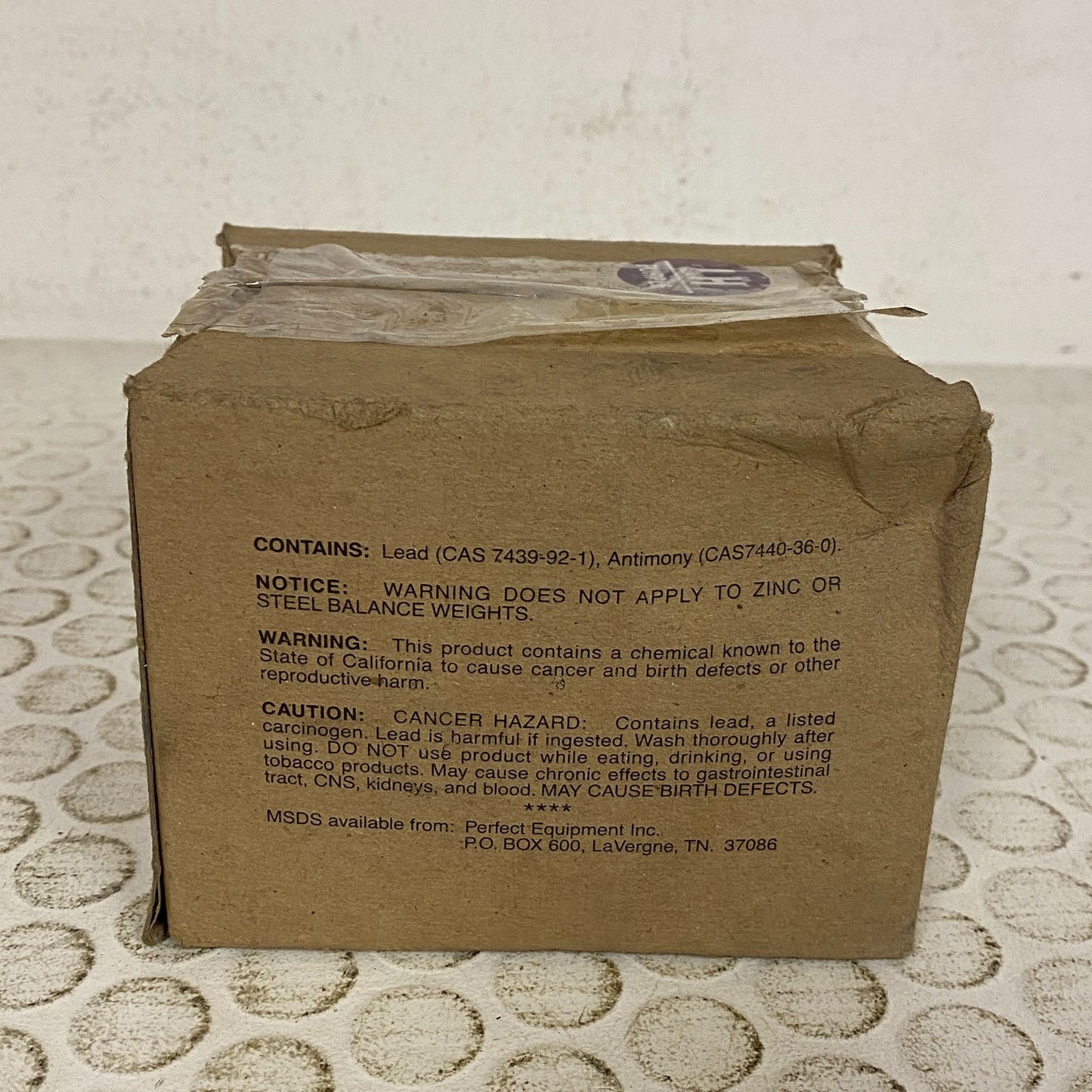 Carquest Wearever LH200 2 oz Clip-On Lead Wheel Weights 25-Pack Zinc Coated