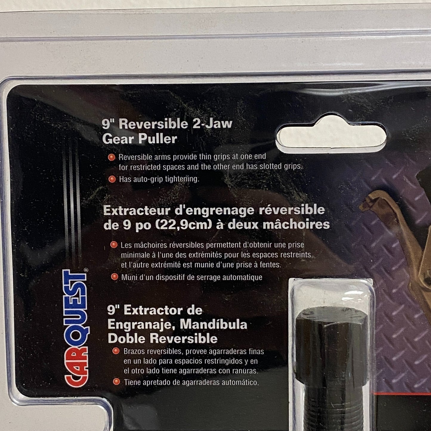 Carquest 31536 Two Jaw Pulley Puller 9" Reversible Gear Puller 7 Ton