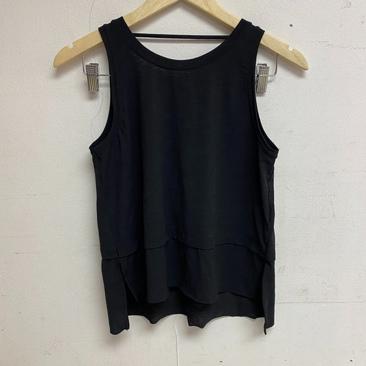 CALIA WOMEN'S Trapeze Performance Tank Pure Black Sleeveless Solid WAX11268