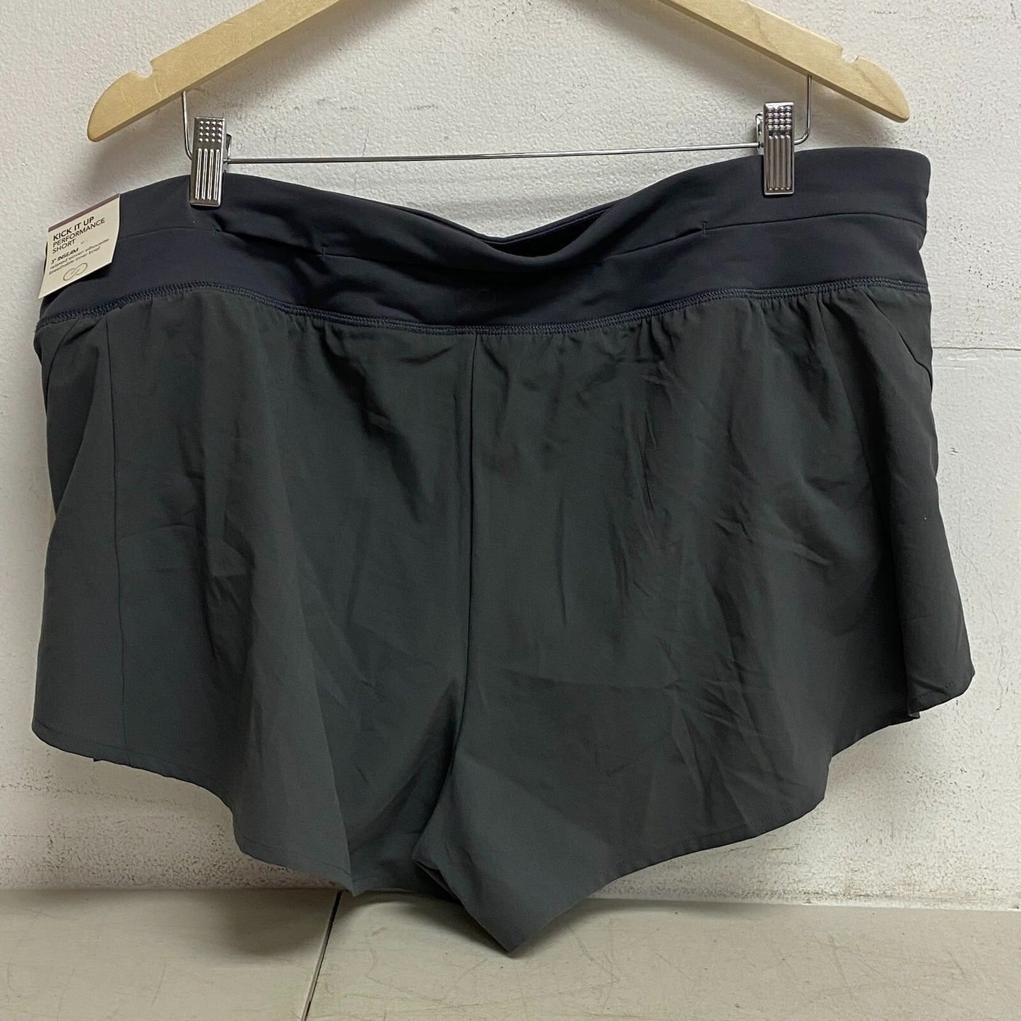 Calia Women's Kick it up Short Carbon Grey WAX12261 Stylish Fitness Training