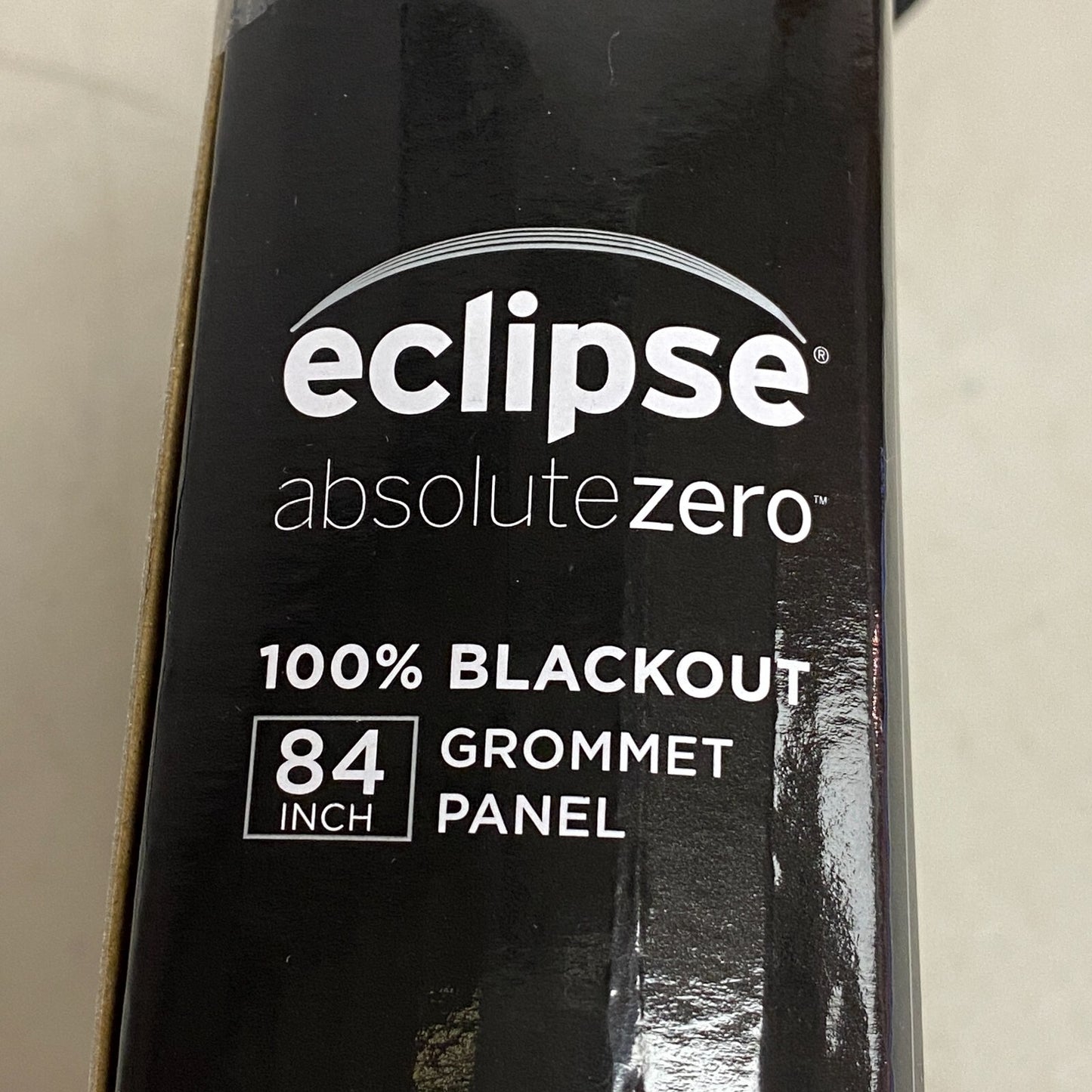 Eclipse Absolute Zero - 100% Blackout One Grommet Panel Curtains 50"x84" - Jade