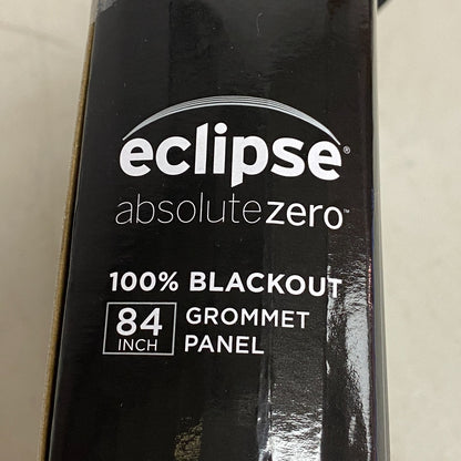 Eclipse Absolute Zero - 100% Blackout One Grommet Panel Curtains 50"x84" - Jade